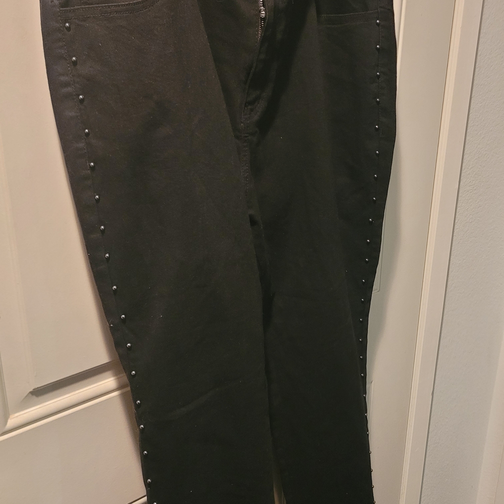 Simply Emma Dark Jeggings with Side Studs